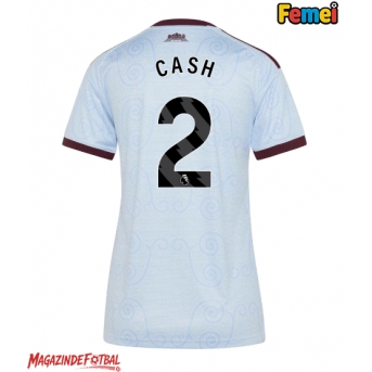 Aston Villa Matty Cash #2 Tricou Fotbal Replică 2026-27 Femei Treilea